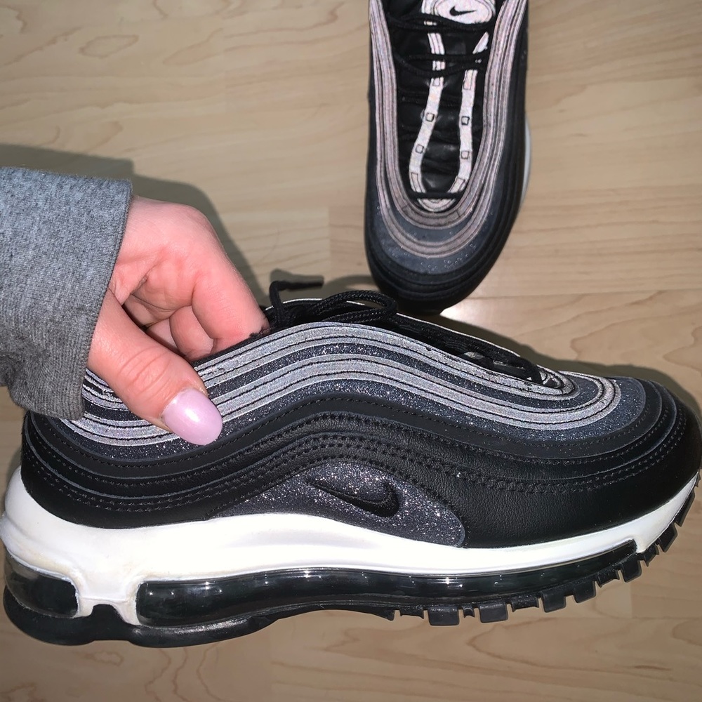 Black glitter AirMax 97